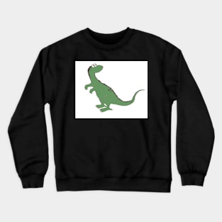 Green dino Crewneck Sweatshirt